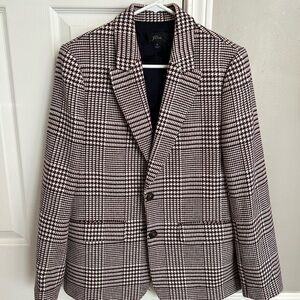 J. Crew Plaid Blazer—size 8